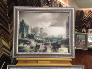 24x20 Downtown Connector in a Storm - $320    